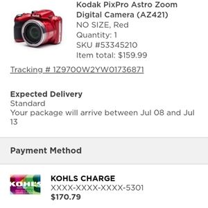 Kodak PixPro Astro Zoom Digital Camera